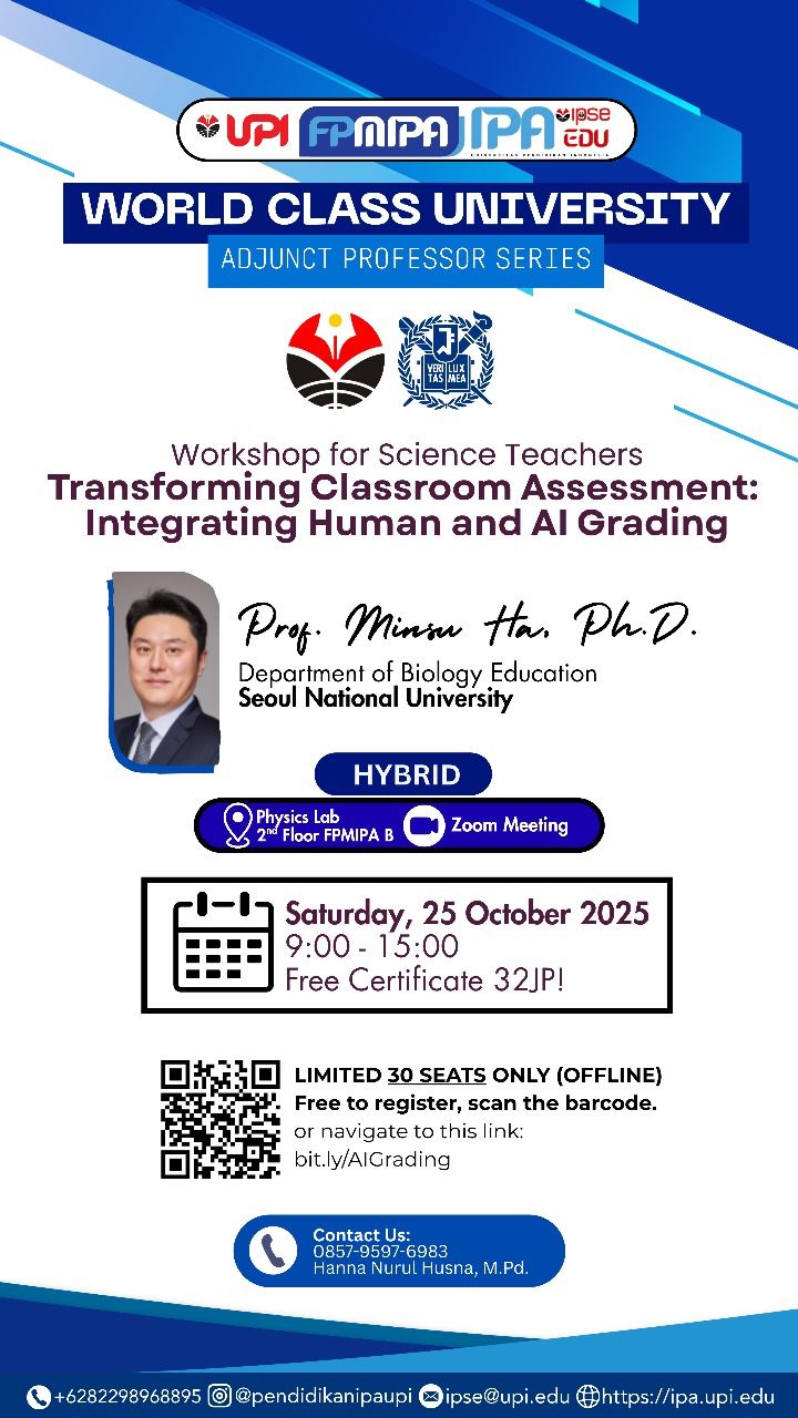 UPI and Seoul National University Collaborate to Transform Science Assessment with AI Integration