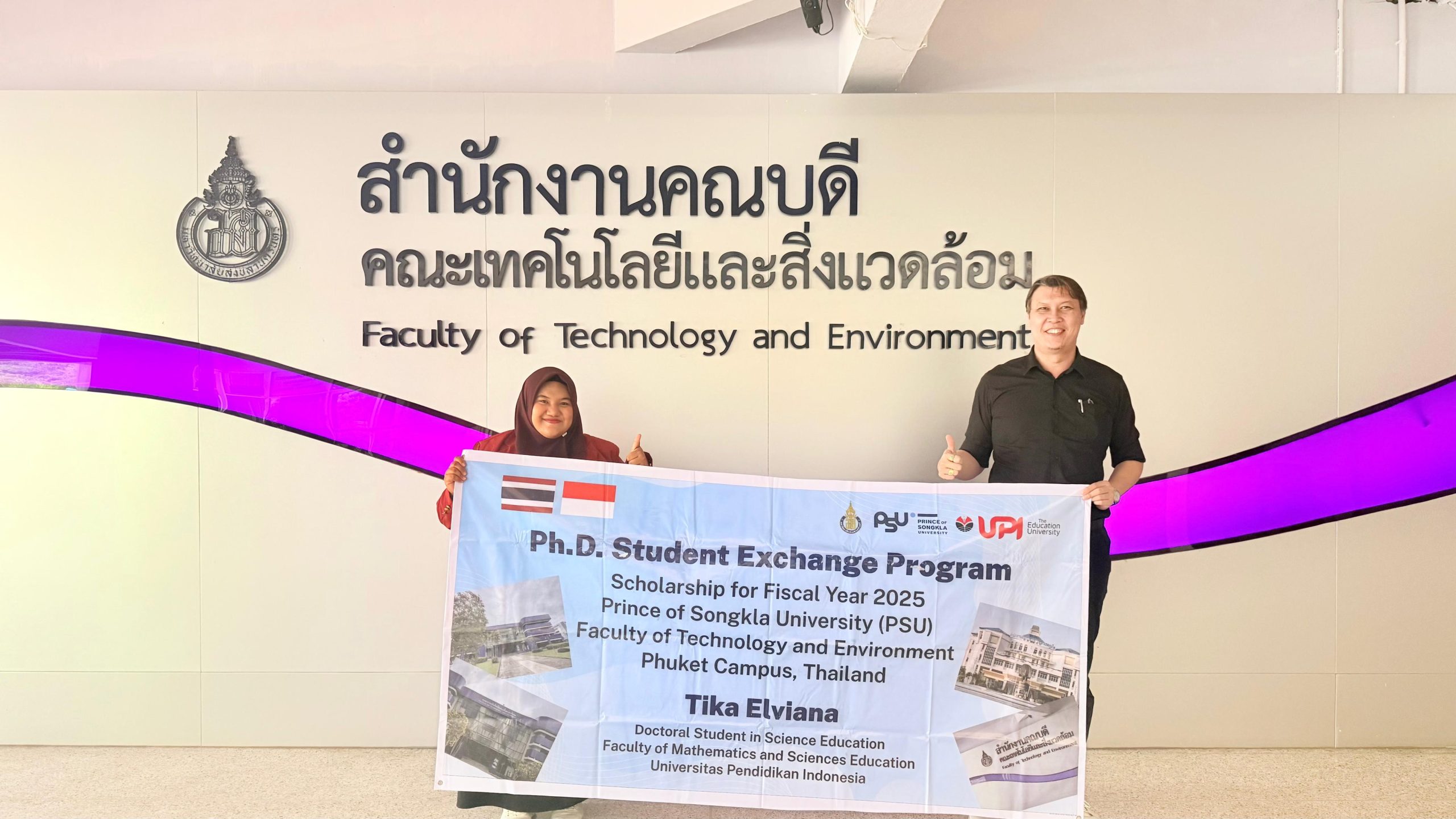 Strengthening Research and Global Collaboration: Tika Elviana’s Doctoral Exchange Experience in Thailand
