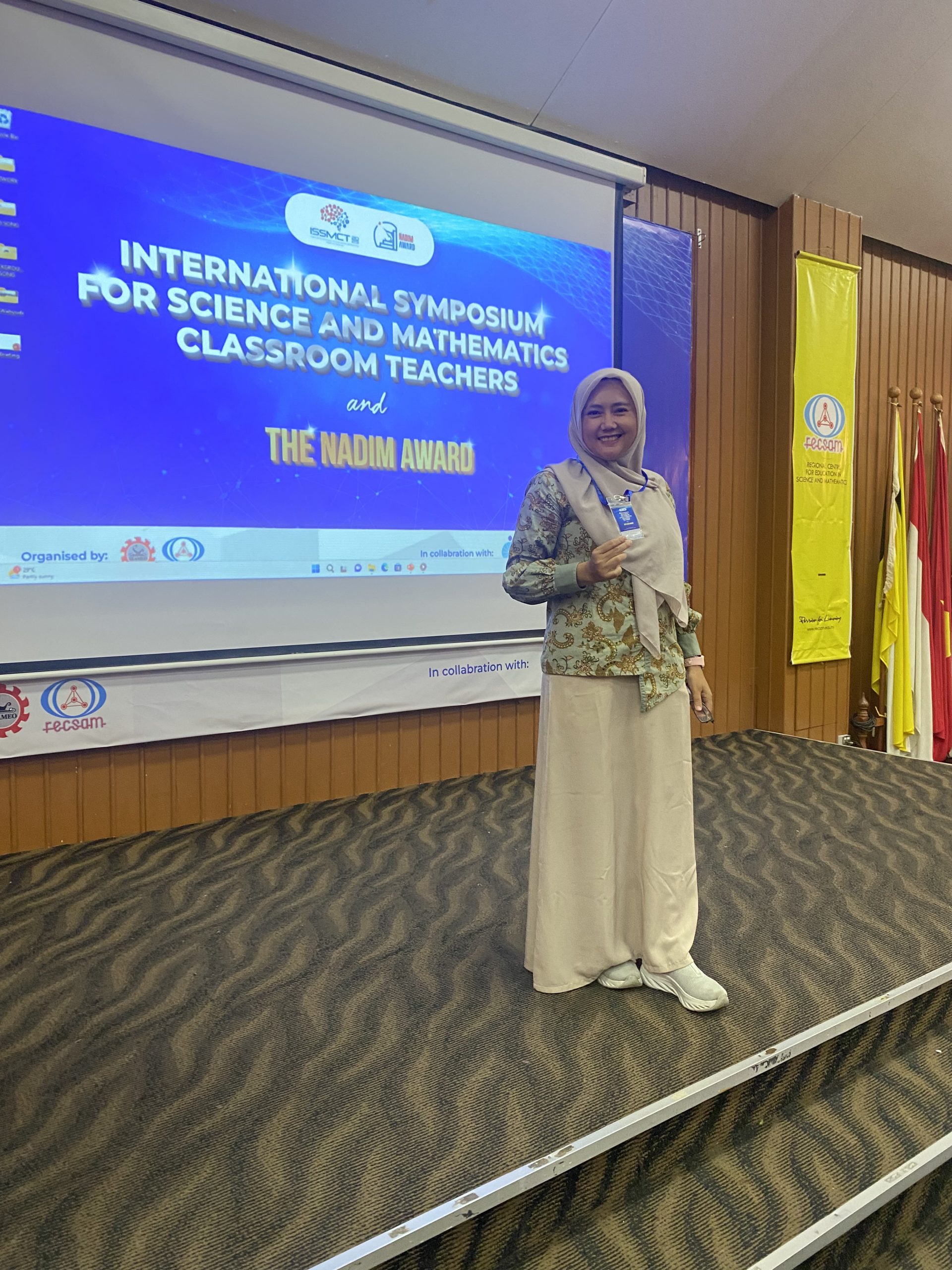 International Recognition: Ms. Lia Laela Sarah Wins Silver Nadim Award at ISSMCT 2025 in Malaysia